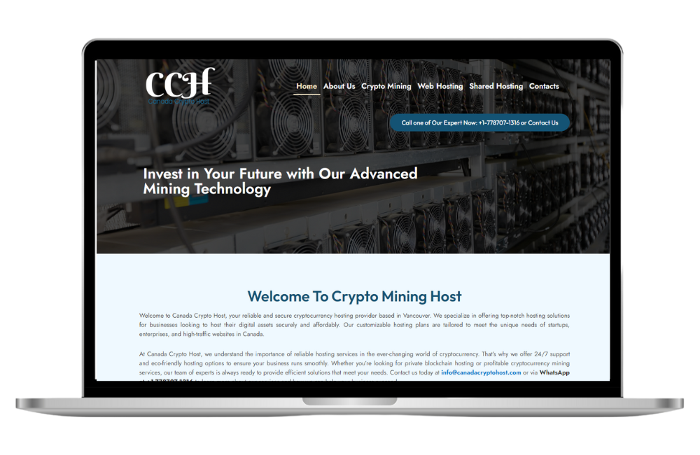 Crypto Mining Host